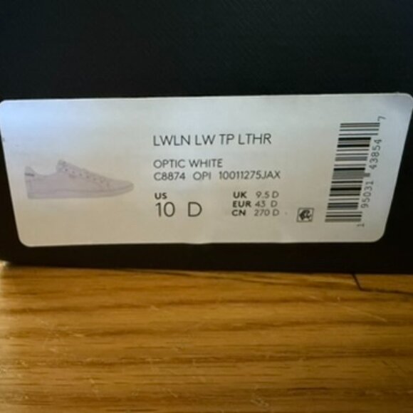 COACH Lowline Low Top Leather Sneakers - Optic White, Size 10D - Picture 5 of 6